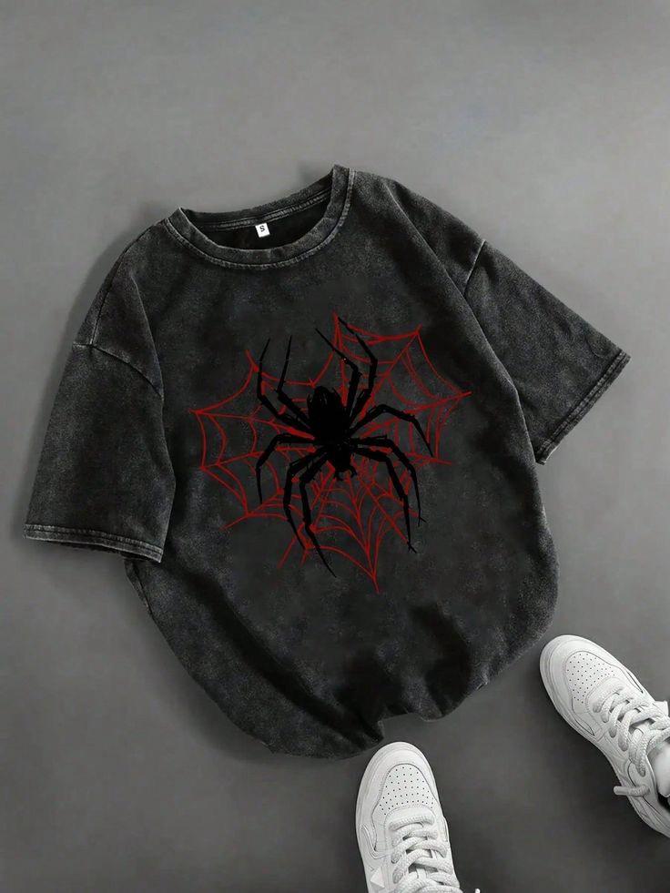 Premium Acid Wash Drop Shoulder TShirt - Image 2