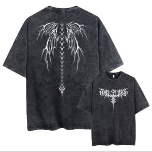 Premium Acid Wash Drop Shoulder TShirt