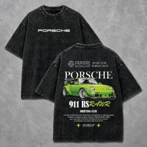 Premium Acid Wash Drop Shoulder TShirt